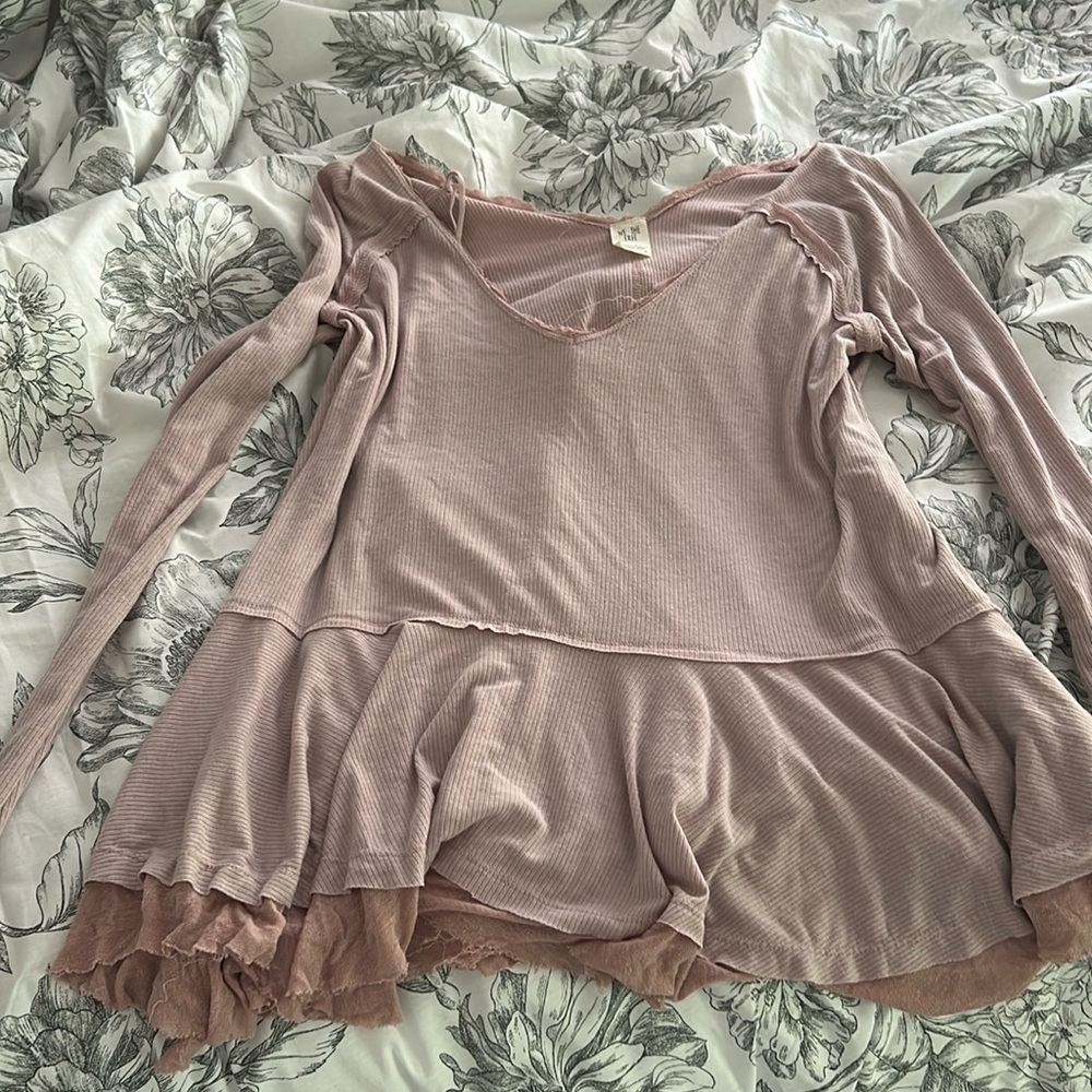 Free people long sleeve
